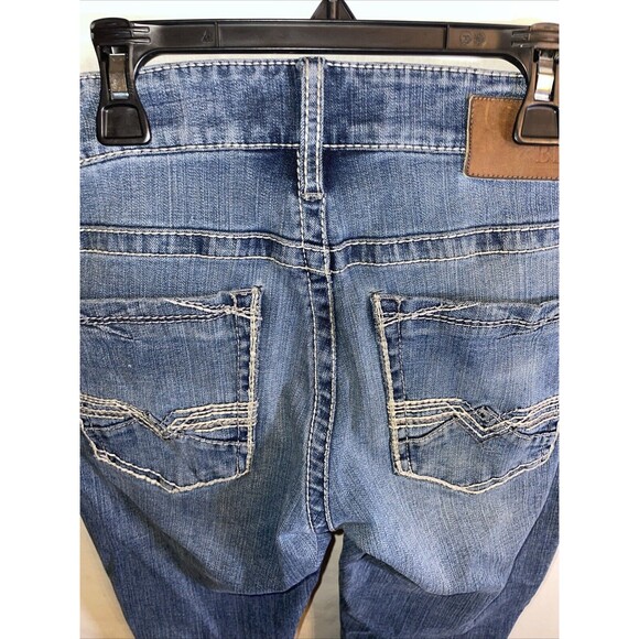 BKE Carter Women’s Bootleg Jeans Sz 32x30 Blue Streetwear Western Cowgirl Rodeo - Picture 9 of 12